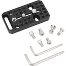 CAMVATE Multipurpose Cheese Plate with 1/4"-20 and 3/8"-16 Threads