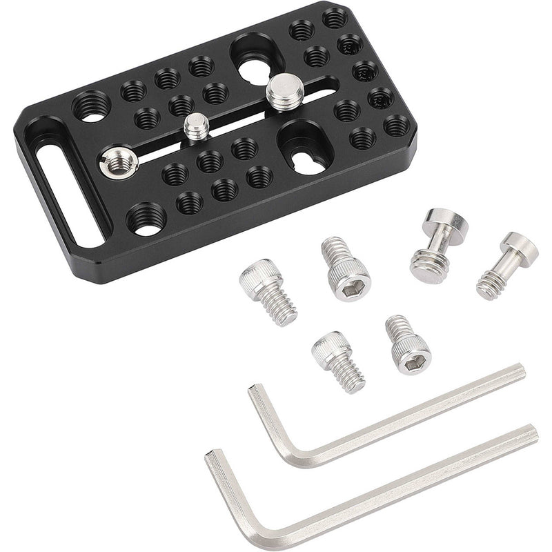 CAMVATE Multipurpose Cheese Plate with 1/4"-20 and 3/8"-16 Threads