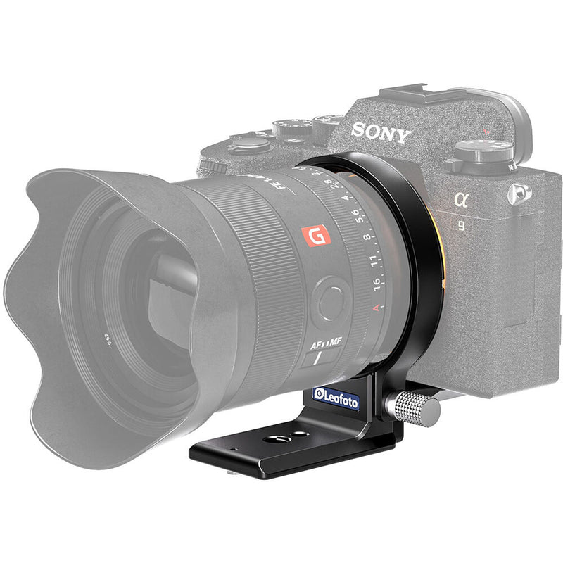 Leofoto UL-03 Rotating Bracket for Select Canon, Nikon and FUJIFILM Cameras (Silver)