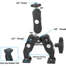CAMVATE Super Clamp with Ball Head Magic Arm