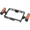 CAMVATE Full Monitor Cage with Wooden Handles for Lilliput HT7S