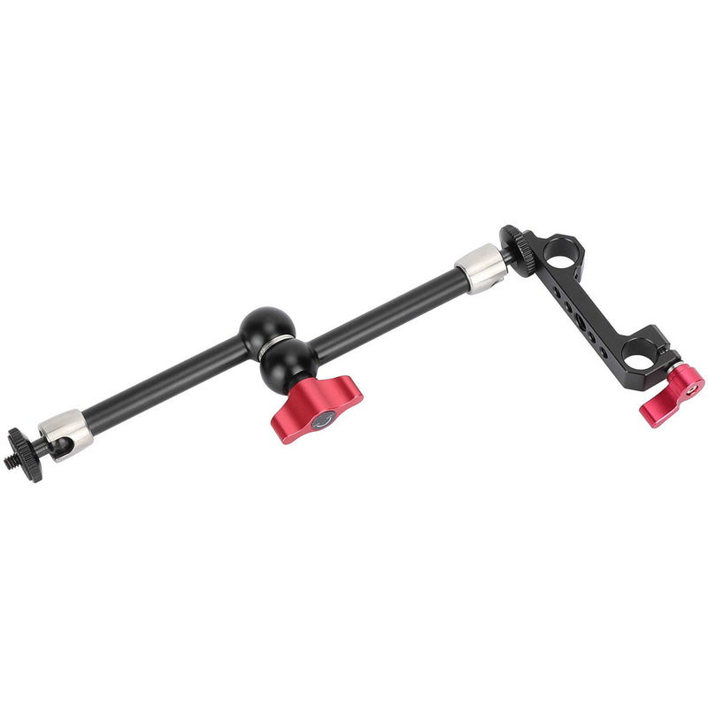 CAMVATE 15mm LWS Rod Clamp with 10" Articulating Magic Arm