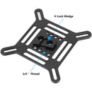 CAMVATE Multipurpose VESA Mount Adapter Plate with V-Lock Wedge
