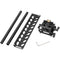 CAMVATE Arca-Type Quick Release Receiver with 10" Dovetail, Rods & 15mm LWS Rod Clamp