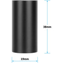 CAMVATE Short 19mm Rod with M12 Thread & 0.26" Hole (1.5")
