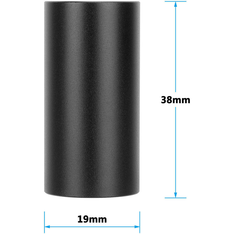 CAMVATE Short 19mm Rod with M12 Thread & 0.26" Hole (1.5")