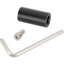 CAMVATE Short 19mm Rod with M12 Thread & 0.26" Hole (1.5")