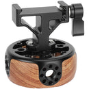 CAMVATE Wooden Handgrip with Arca-Type Clamp