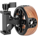 CAMVATE Wooden Handgrip with Arca-Type Clamp