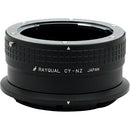 Rayqual Lens Mount Adapter for Contax/Yashica Lens to Nikon Z-Mount Camera