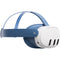 Meta Quest 3 Facial Interface & Head Strap (Elemental Blue)