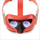 Meta Quest 3 Facial Interface & Head Strap (Blood Orange)