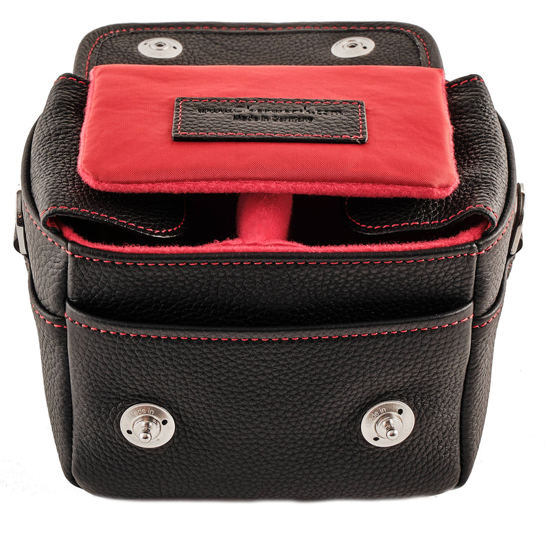 Oberwerth Charlie 2 Camera Bag (Black/Red Lining and Stitching)