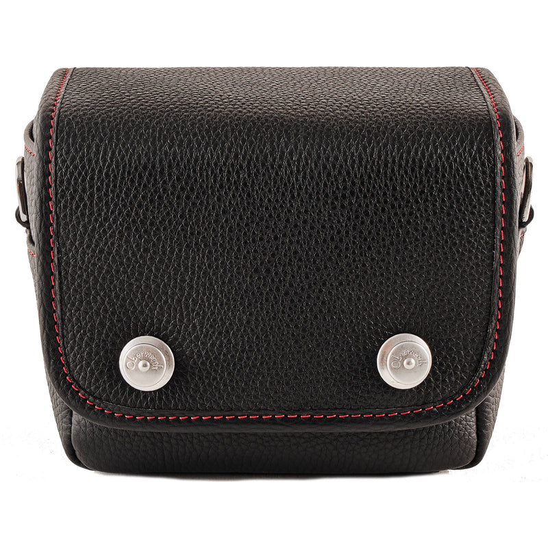 Oberwerth Charlie 2 Camera Bag (Black/Red Lining and Stitching)