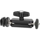 CAMVATE 1/4"-20 Ball Head Extension Arm with Cold Shoe Adapter