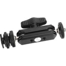 CAMVATE 1/4"-20 Ball Head Extension Arm with Cold Shoe Adapter