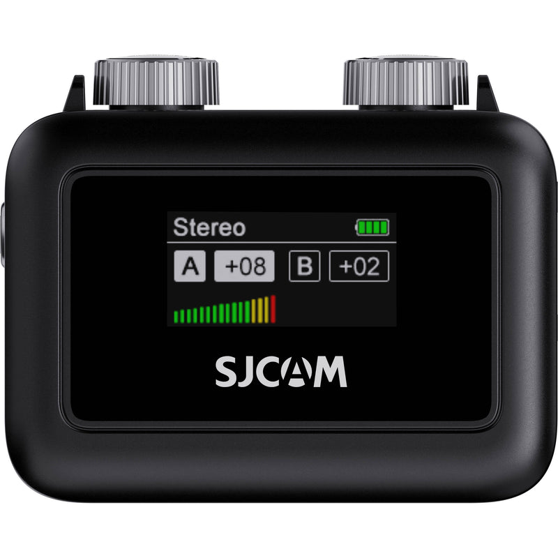 SJCAM M1 2-Person Wireless Microphone System for Cameras and Mobile Devices (2.4 GHz)