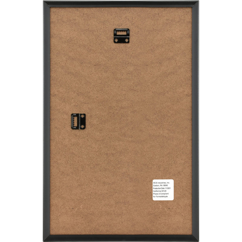 MCS Original Poster Frame with Masonite Back (Black, 11 x 17")