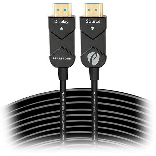 Pearstone 8K Hybrid Optical HDMI Cable (30')