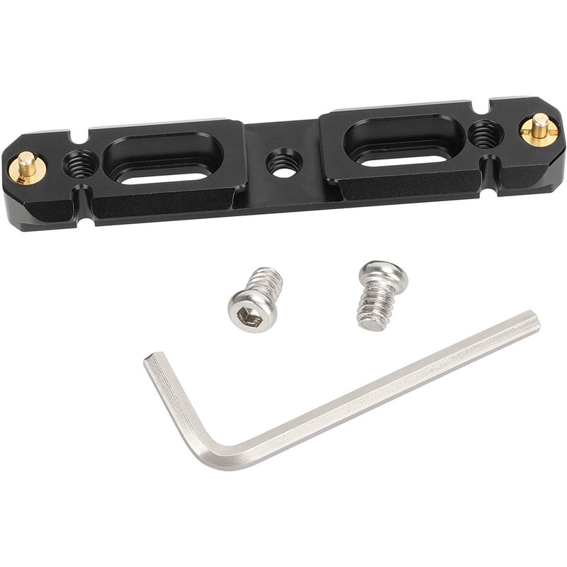 CAMVATE NATO Safety Rail with Cold Shoe & 1/4"-20 Accessory Mount (3.9")