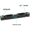 CAMVATE NATO Safety Rail with Cold Shoe & 1/4"-20 Accessory Mount (3.9")