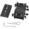 CAMVATE ARRI-Style Bridge Plate with 15mm LWS Rod Clamp