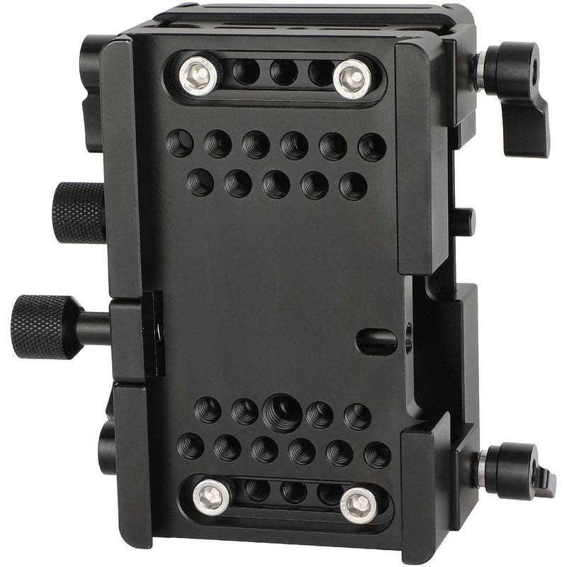CAMVATE ARRI-Style Bridge Plate with 15mm LWS Rod Clamp