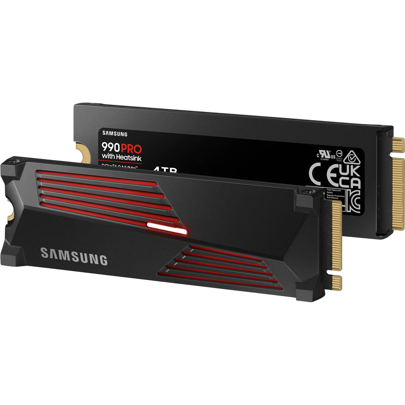 Samsung 4TB 990 PRO PCIe 4.0 x4 M.2 Internal SSD with Heatsink