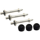Desmond 3.6" Stiletto Tripod Spike Feet with 10mm Threads for Select Sirui Tripods (3-Pack)