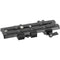 CAMVATE Manfrotto-Type Sliding Quick Release Plate with Clamp Base & 15mm Rod Port