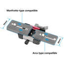 CAMVATE Arca/Manfrotto-Type Compatible Quick Release Base Clamp