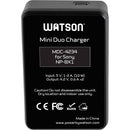 Watson Mini Duo USB-C Charger for Sony NP-BX1 Batteries