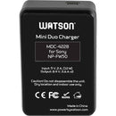 Watson Mini Duo USB-C Charger for Sony NP-FW50 Batteries
