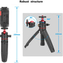 CAMVATE Mini Tabletop Tripod with Smartphone Clamp