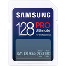 Samsung 128GB PRO Ultimate UHS-I SD Memory Card with Card Reader
