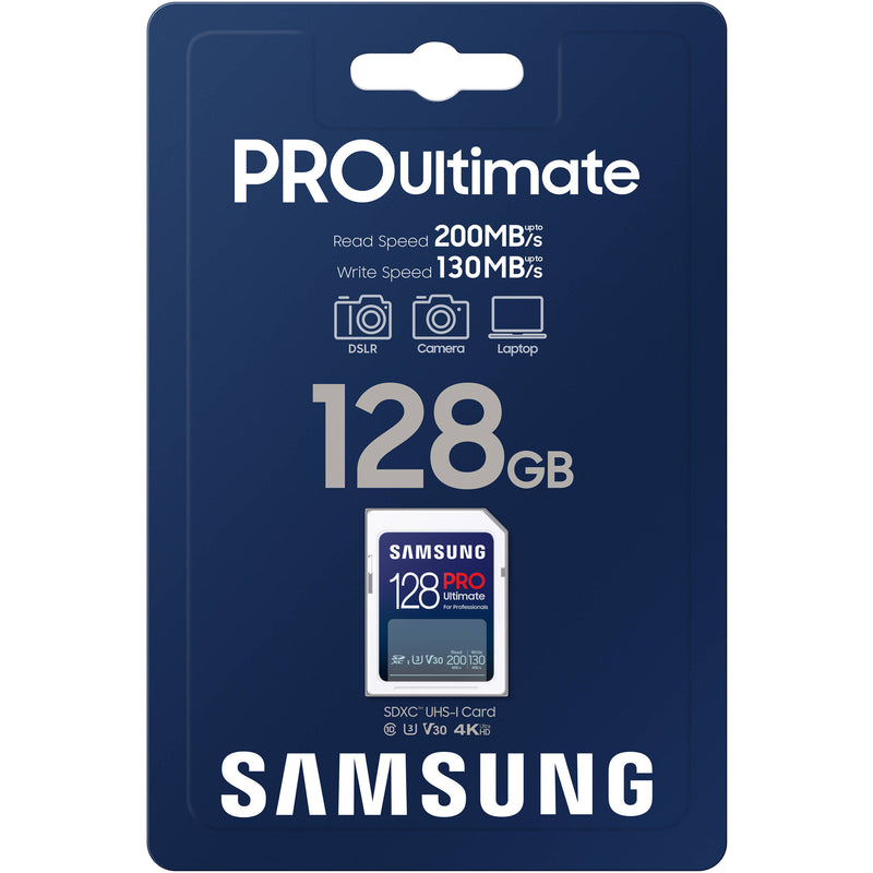 Samsung 128GB PRO Ultimate UHS-I SD Memory Card