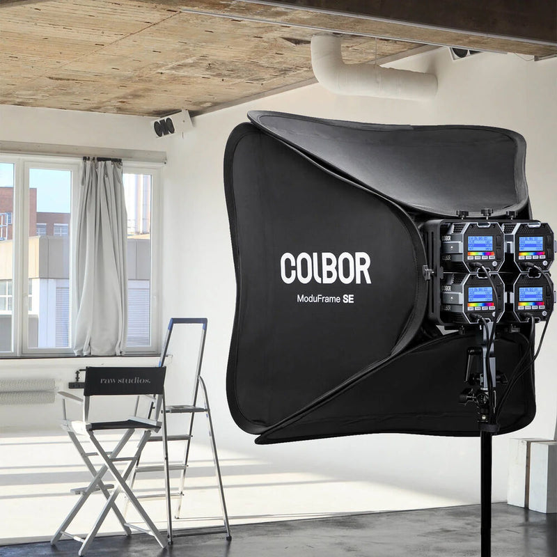 COLBOR ModuFrame SE Multi-Light Softbox with Grid (23.6 x 23.6")