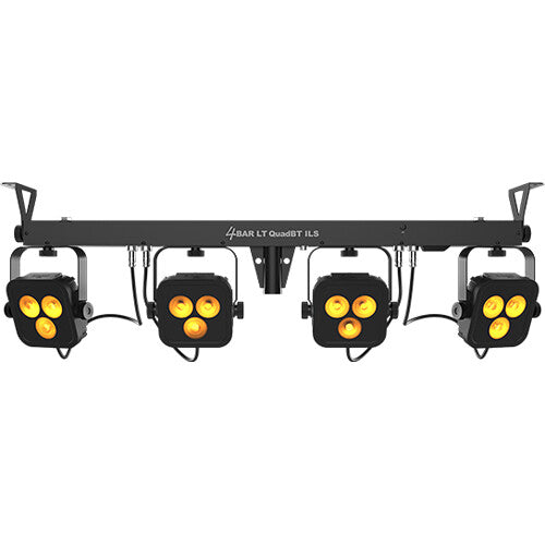 CHAUVET DJ 4BAR LT QuadBT ILS All-in-One RGBA 4-Par Wash Light System with Bluetooth