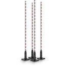 CHAUVET DJ Freedom Stick X4 Battery-Powered RGB LED Tube Kit with Stands & Case (4-Pack)