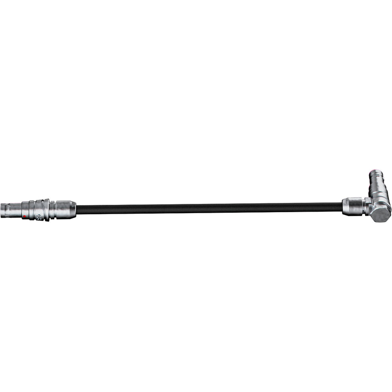 Wooden Camera 12-Pin Right-Angle to 12-Pin Straight 0B EXT Cable for D-Box (5")