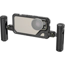 SmallRig Mobile Video Cage Kit with Dual Handles plus VND Filter with M-Mount Adapter for iPhone 15 Pro Max
