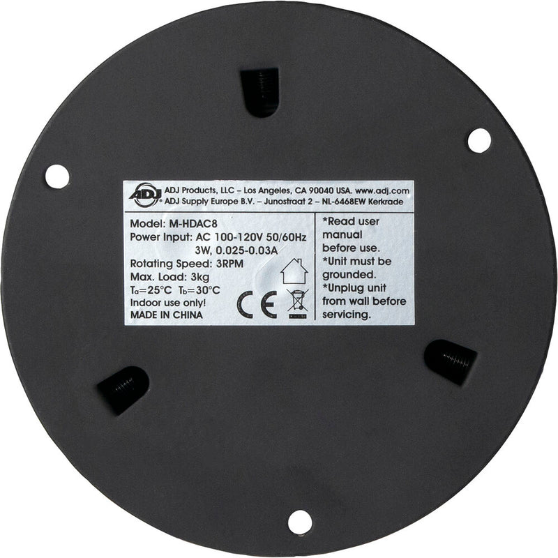 Eliminator Lighting MBMHD8 Heavy-Duty Mirror Ball Motor