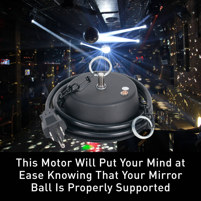 Eliminator Lighting MBMHD8 Heavy-Duty Mirror Ball Motor