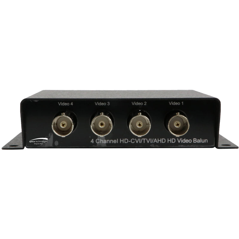 Speco Technologies TVIUTP4 4-Port HD-TVI over UTP Balun (up to 820)