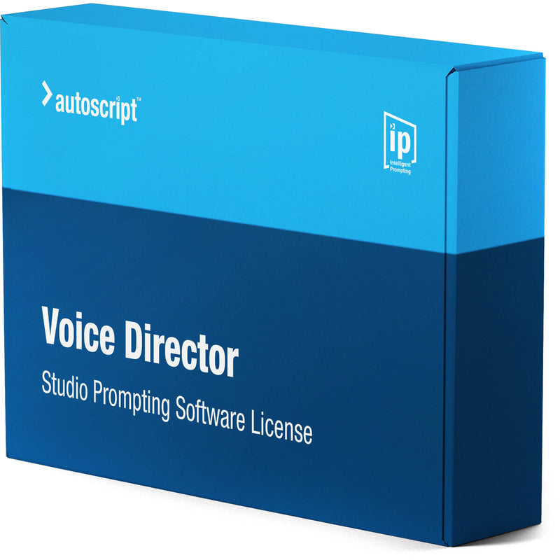Autoscript Voice Director License for WinPlus-IP Studio Prompting Software (Download)