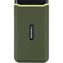 Transcend 500GB ESD380C USB 3.2 Gen 2x2 Portable SSD (Military Green)