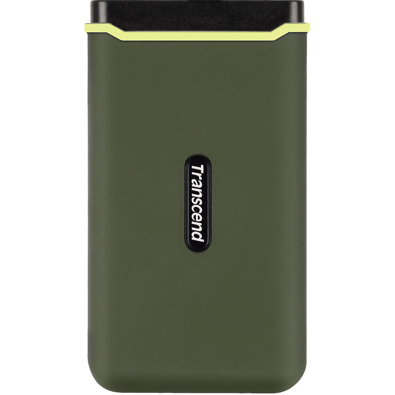 Transcend 500GB ESD380C USB 3.2 Gen 2x2 Portable SSD (Military Green)