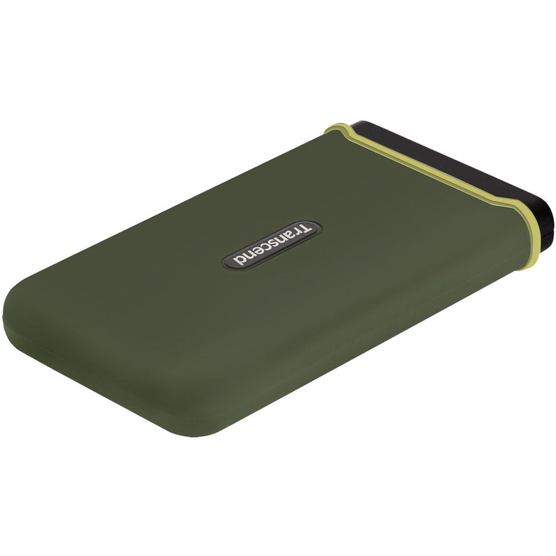 Transcend 500GB ESD380C USB 3.2 Gen 2x2 Portable SSD (Military Green)