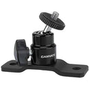 CAMVATE 1/4"-20 Ball Head with Bottom Pedestal Mount for Monitor/Surveillance System Support