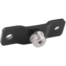 CAMVATE 5/8" Male to 1/4" Female Microphone Screw Adapter with Bottom Pedestal Mount